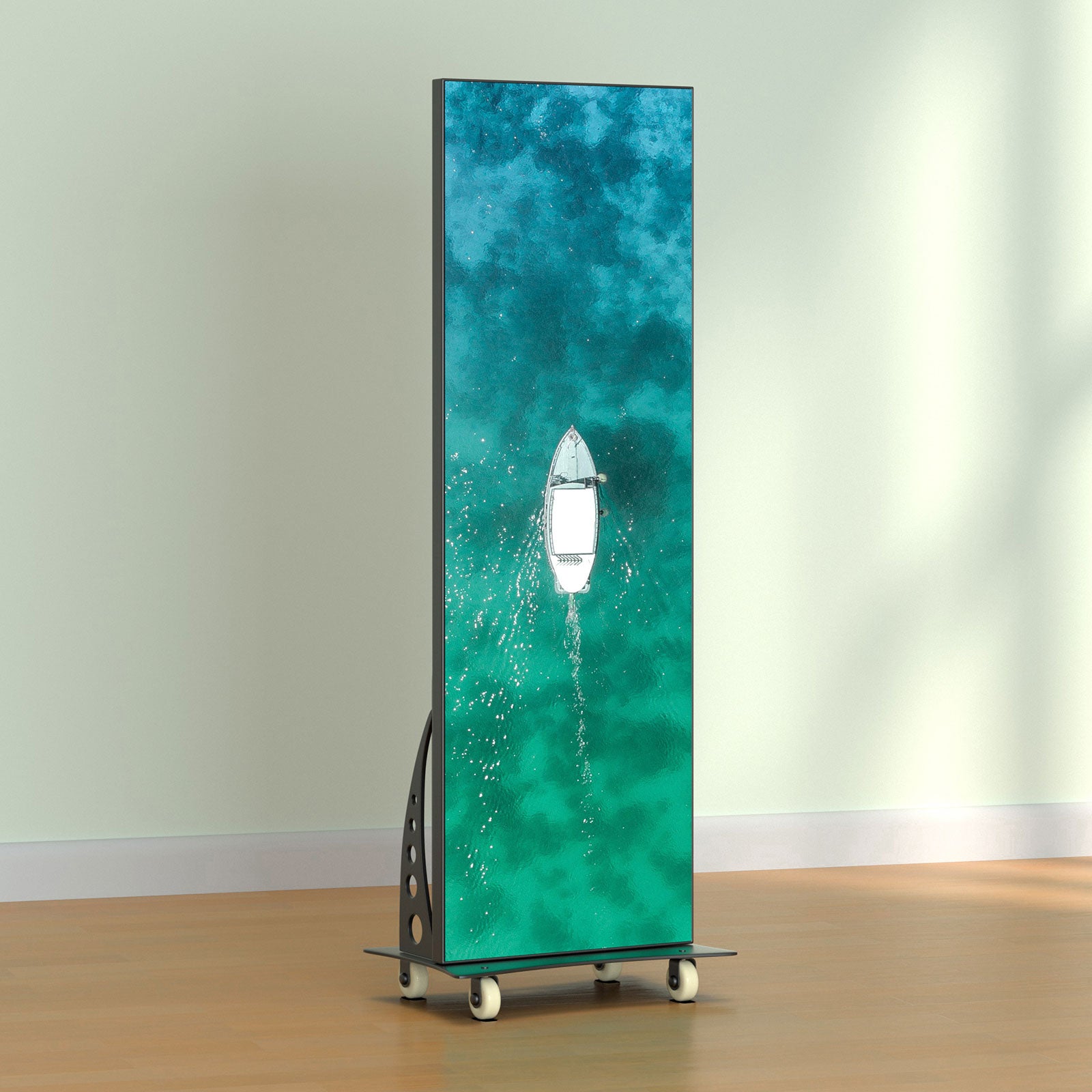 F2 Mobile Advertising Display Indoor Video Player