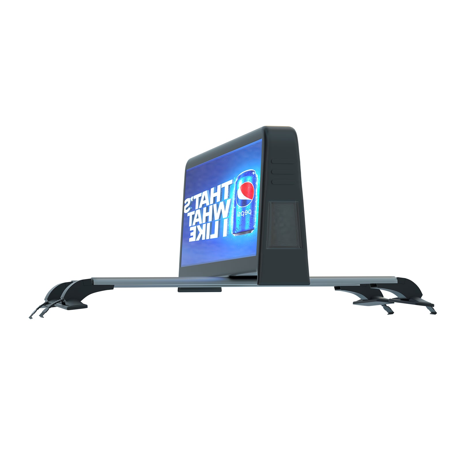 Vehicle Mounted Taxi Rooftop LED Advertising Display with GPS Remote Wireless Control