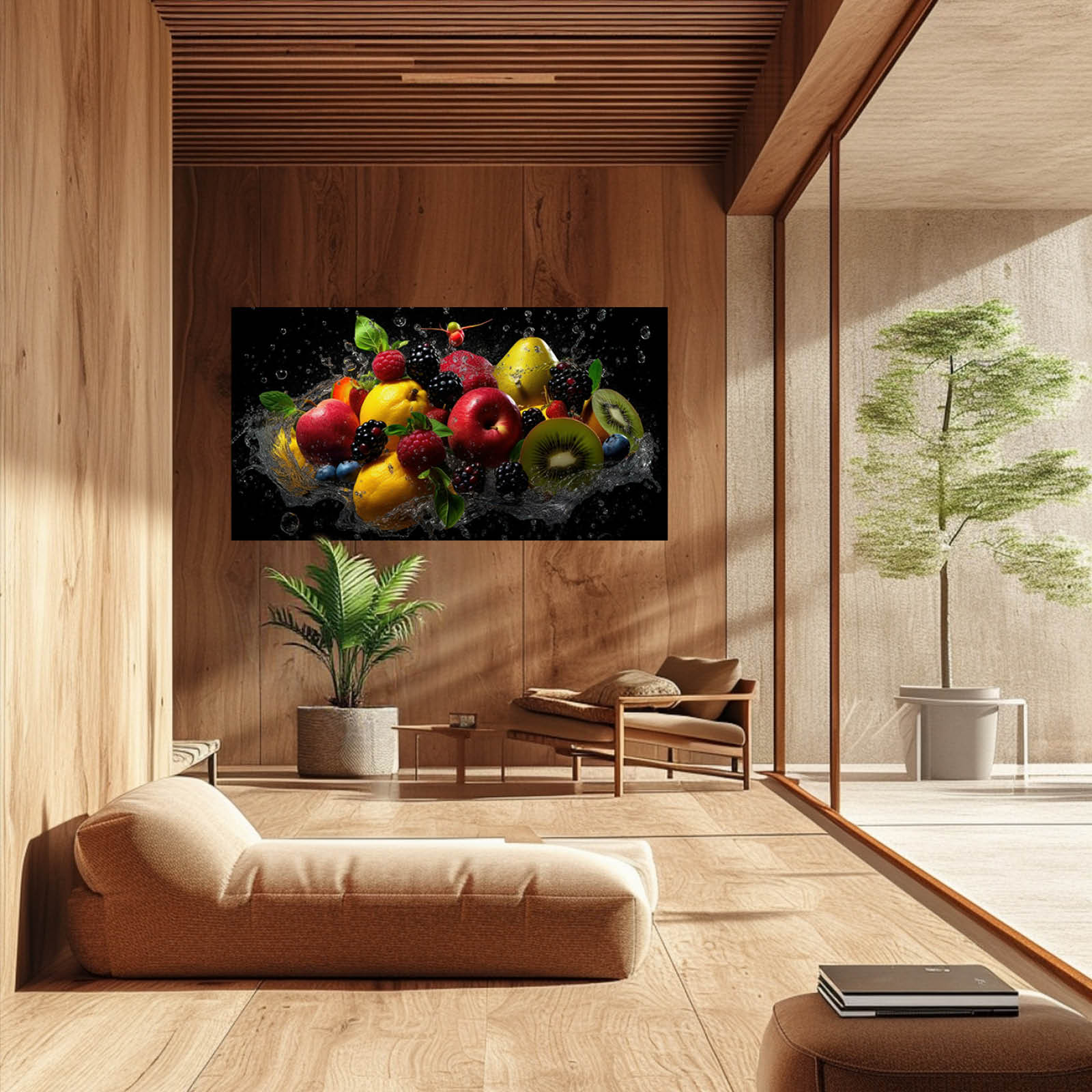 U4 Indoor High Definition COB LED Display Texture Surface LED Display Blend in with Architecture