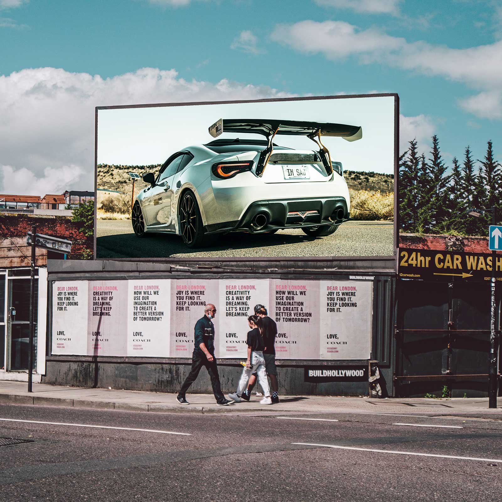 A3 Lightweight Digital-Out-Of-Home LED Display Outdoor Billboard