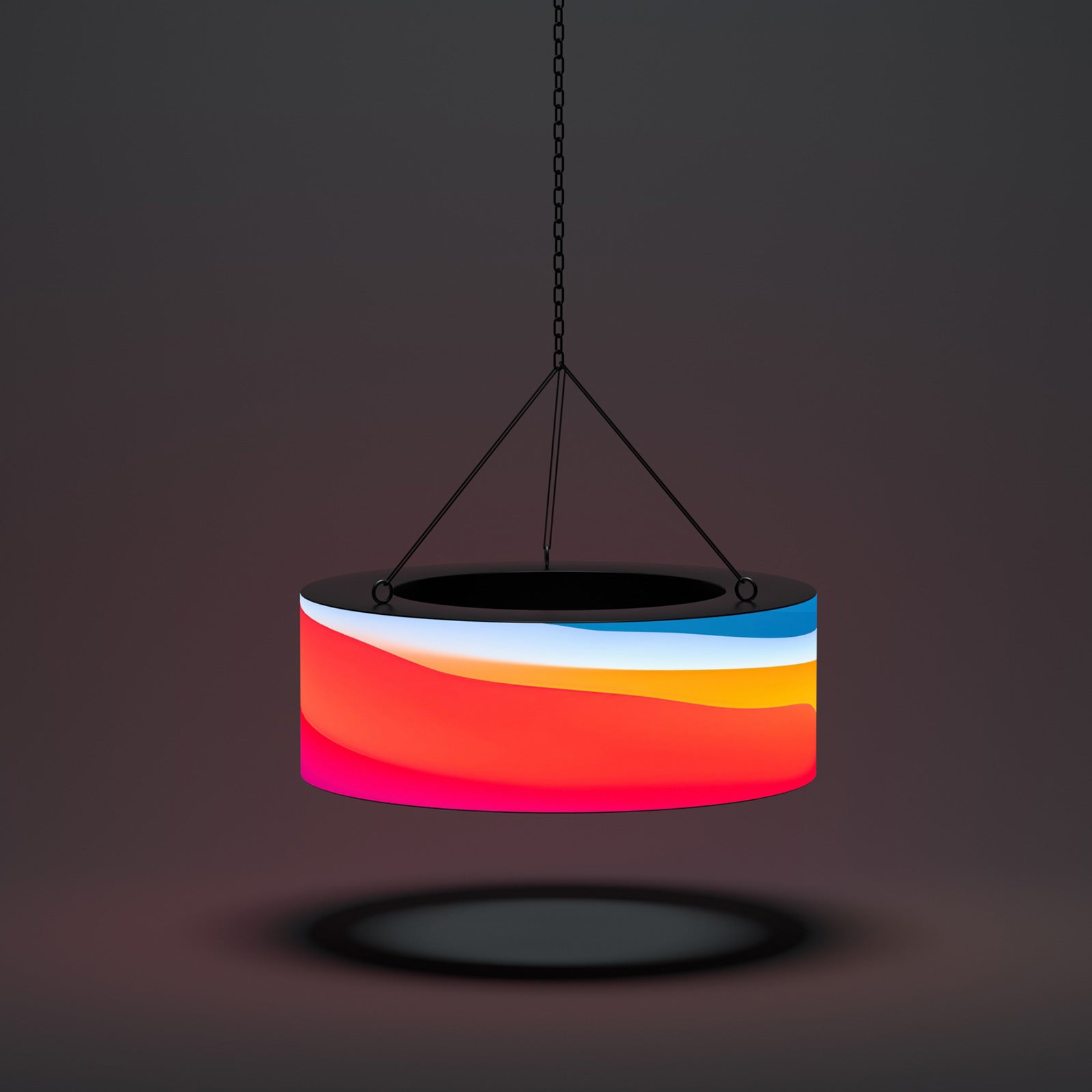 Indoor Cylindrical LED Display Curve LED Screen Advertising Display for Shopping Mall Exhibition Museum