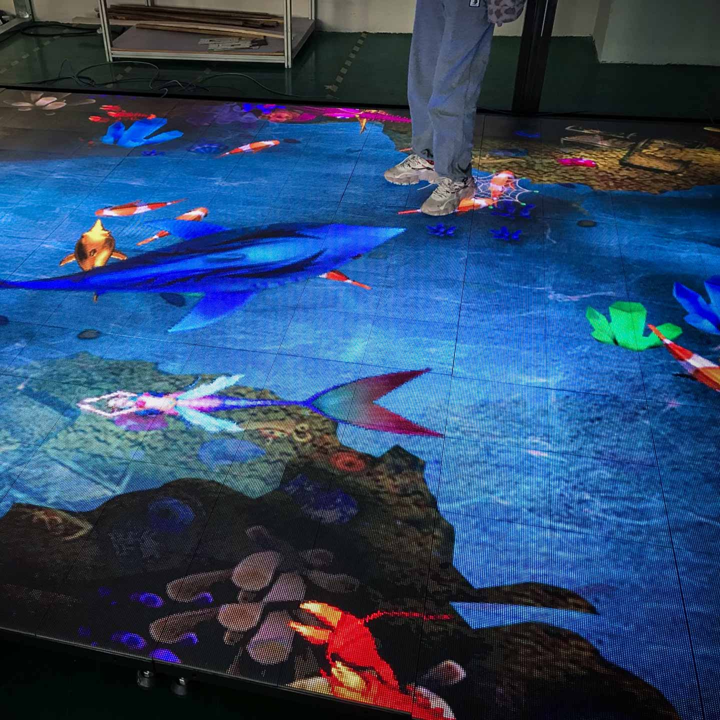 J1 Indoor High Brightness Interactive Floor and Stage LED Display
